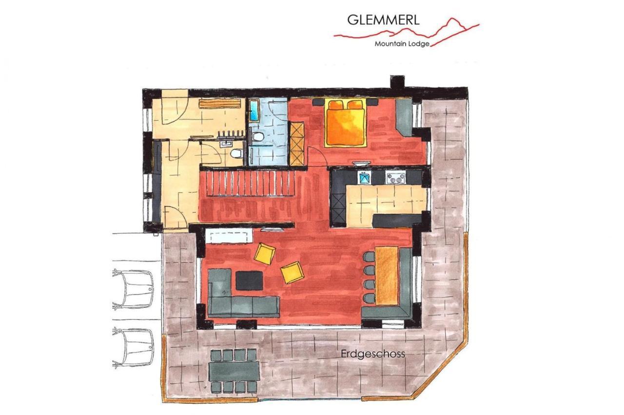 Chalet Glemmerl Mountain Lodge, Saalbach エクステリア 写真